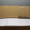 Furinno Cubicle Open Back Decorative Cube Storage Organizer, 6-Cube, White