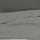 FUTEI Grey Blue Decorative Throw Pillow Covers 18x18 Inch Set of 2,Soft Houndstooth Gingham Textured Cushion Case,Modern Home Decor for Couch Bed Living Room