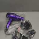 Hot Tools Pro Artist 1875W Turbo Ceramic + Ionic Hair Dryer | Fast Dry, Lightweight (Purple)