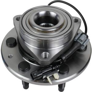 MACEL 515160 Wheel Bearing and Hub Assembly Compatible with 15-19 Chevy Tahoe, Suburban, 14-18 Silverado 1500, 15-19 GMC Yukon, 14-18 Sierra 1500, 15-18 Cadillac Escalade 6Lugs w/ABS