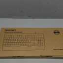 TECKNET Gaming Keyboard, 15-Zone RGB Illumination, All-Metal Panel Keyboard, IP32 Waterproof, 25 Anti-Ghosting, Quiet Typing, USB Wired Ergonomic Keyboard for Windows XP/Vista/7/8/10/11