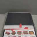 Large 2-in-1 Christmas Ornament Storage Box - High Capacity Storage, Easy Organization Protect Your Holiday Decorations (Black)