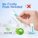 Nasal Irrigation System, Electric Sinus Rinse Machine with 30 Salt Packets, Dual Water Tank Self-Cleaning and Automatic Waste Collection, Nasal Washer for Congestion & Sinus Care (Large)