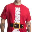Holiday Costume Tees | Fun and Funny Christmas Novelty Shirts Unisex T-Shirts for Men (Red, XL)