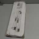 MaxxHaul 51035 18 in. Heavy Duty Car Parking Stoppers 2 Pack Easy Install 18" x 1.25" x 3.5" for Garage and Outdoor Car SUV Truck Eco Friendly Material Reflective Strips