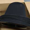 SATINIOR Top Hat 24 Pieces Black Plastic Top Hat for Women Magician Costume for Men Child Kids Birthday Party Supplies