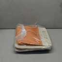 Fabric Cube Storage Boxes Foldable Storage Bins 13-Inch Orange and Beige Patchwork Storage Baskets Cube Storage Bins with Handle Cube Inserts Storage for Home and Office Supplies 3 Pcs/Pack, Sy-1