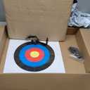 S F Archery Targets for Backyard,Bow Target with 20/30 pcs Archery Paper Targets and Arrow Puller Target Pin,Straw Target for Youth Beginner Adult Outdoor Shooting Practice