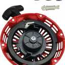 YAMAKATO GX160 Pull Start Assembly w/Recoil Starter Rope for Honda GX200 GX120 Pull Cord Replacement Red 28400-Z0T-003ZB 28400-ZH8-023ZB 28400-Z4M-305ZB