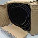 Vicwe Office Chair Mat for Carpet, 48"x36" Anti-Slip Waterproof Floor Protector Desk Chair Mat for Rolling Chairs, Heavy Duty Chair Mat with Studs, Easy Glide Floor Mat for Home, Gaming (Black)