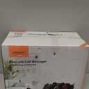 Foot Massager for Neuropathy, Feet Massager with Heat, 3-Heating for Circulation and Pain Relief, Deep Kneading Rolling for Calf-Feet-Arm Relaxation, Plantar Fasciitis (Black)