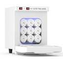 Towel Warmer 5L-White, 2-in-1 Professional Mini Small Hot Towel Warmer for Spa, Facial Towel Cabinet for Solo Estheticians, Small Salons & Home Spa (Fits 10-15 Towels)