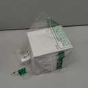 GREENTIME 12 Pcs Glitter Poinsettia 5.5" Artificial Flowers Christmas with Clips Stems Xmas Tree Ornaments for New Year Party Stairs Fireplace Porch Balcony Garden Church Wreath Decoration (Red Gold)