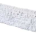 36 Inch Commercial Dust Mop Replacement Head  Reusable Cotton Dust Mop Refill for Floor Cleaning and Janitorial Use (36'' X 5'')