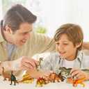 Dinosaur Toys for Kids 3-5, 8 PCS Realistic Plastic Dinosaur Toys Set, Toddler Dinosaur Toy, 6'' to 10" Large Dinosaurs Toys for Kids 5-7