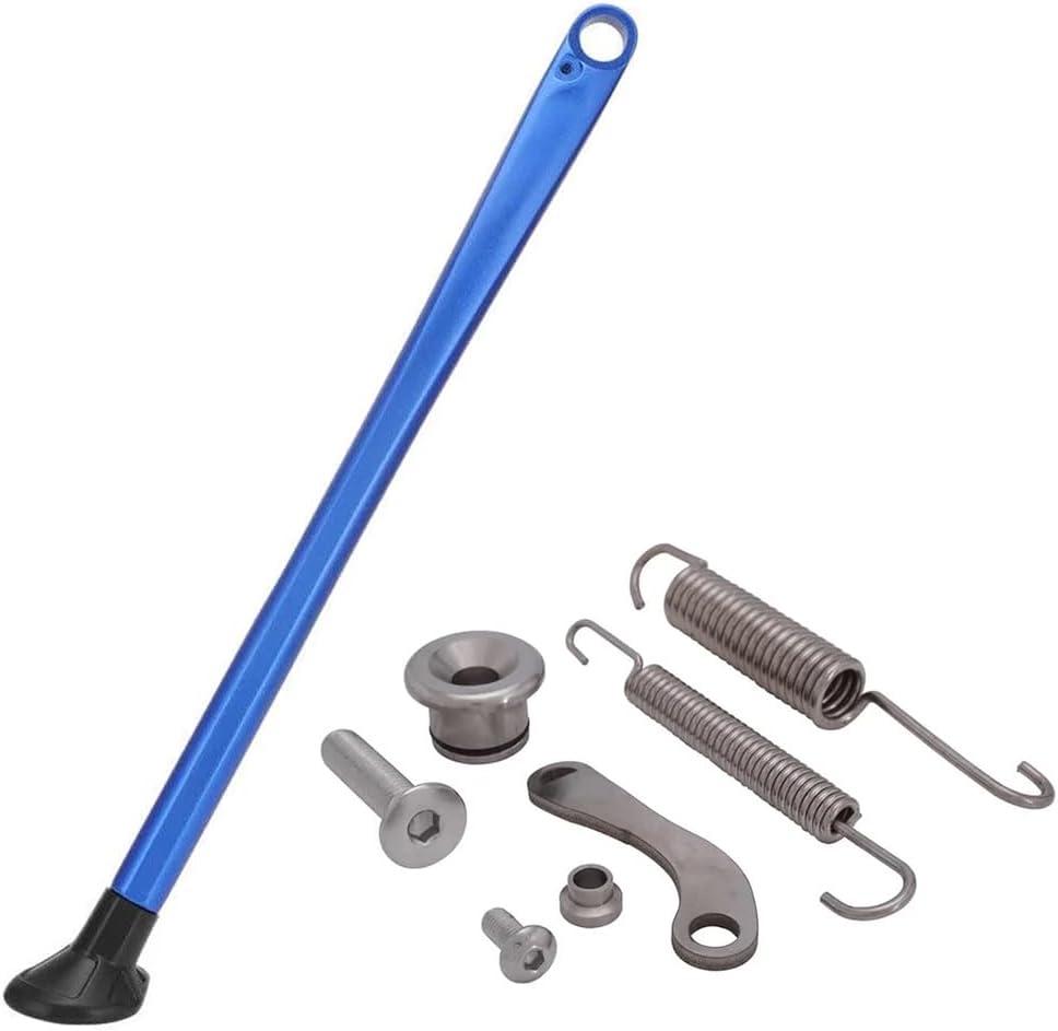 Side Stand & Spring Kit - Kickstand for 2017-2023 KTM, Husqvarna & Gas Gas 125/150/250/300/350/450/500/501 EXC/EXC-F/XC/XC-W/XCF/XCF-W/TE/FE/FX/EX | Replaces OEM Part 79003023044 (Blue)