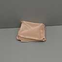 uxcell Travel Satin Pillowcase with Zipper, Super Soft and Luxury, Silky Pillow Cases Covers Set of 2, 14"x20", Caramel