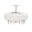 HEETA Scalp Massager Hair Growth, Soft Silicone Scalp Scrubber Shampoo Brush for Exfoliation, Dandruff Removal & Head Massage Stress Relax, Wet & Dry Use for Thick, Thin Hair Care, Wheat Straw Beige