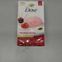 Dove Beauty Bar Soap Revitalizante Cherry & Chia Milk, for Revitalized Skin, 6 Bars A Skin Energy Boost 3.75 Oz