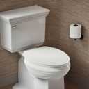 KOHLER K-26801-0 Impro ReadyLatch Quiet Close Elongated Toilet Seat, White Toilet Seat, Grip-Tight Bumpers, New Home Essentials, Slam Prevention
