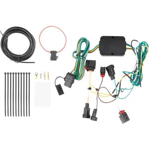 Dasbecan 56426 Trailer Wiring Harness Compatible with Jeep Grand Cherokee 2014-2021 Vehicle-Side Custom 4-Pin
