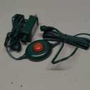 Meonum 1/2 inch Plug Extension Cord for Christmas Tree Lights, Foot Switch 9 Light Modes, 15FT Extension Cord Foot Pedal Compatible with TS-8W29V TS-12W29V TS-13W29V TS-18W29V TS-26W29V TS-48W29V