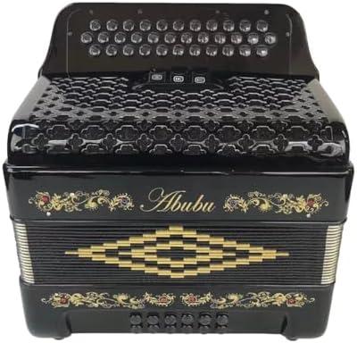 Abubu 34-Key Accordion 3412 GCF (Black)