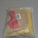 Princess Dress Up for Girls,Princess Dress Costume Outfit with Basket bow headband for kids Halloween Cosplay, 3-4 Y