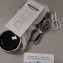 Portable Handheld Turbo Fan, 5 Gear Wind, Battery Operated, Up to 12 Working Hours, 3 IN 1 Hand Fans with Air Turbo Tech Cooling Fan for Outdoor Activities, Travel, Beach (Black)