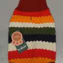 Kuoser Dog Sweater, Thermal Dog Sweaters for Medium Dogs Girl Boy, Puppy Christmas Sweater Thrtleneck Knitwear, Cozy Sweaters for Dogs, Thanksgiving Pet Outfit Warm Clothes for Fall Winter, Red M (Medium (Chest: 15.7''; Weight: 9 - 13LB)