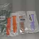 DaQin Sport Band Compatible with Apple Watch Bands 40mm 41mm 42mm 44mm 45mm 46mm 49mm 38mm Women Men, Soft Silicone Waterproof Wristband Strap for iWatch Band Series 11 10 9 8 7 6 5 4 3 2 1 SE Ultra