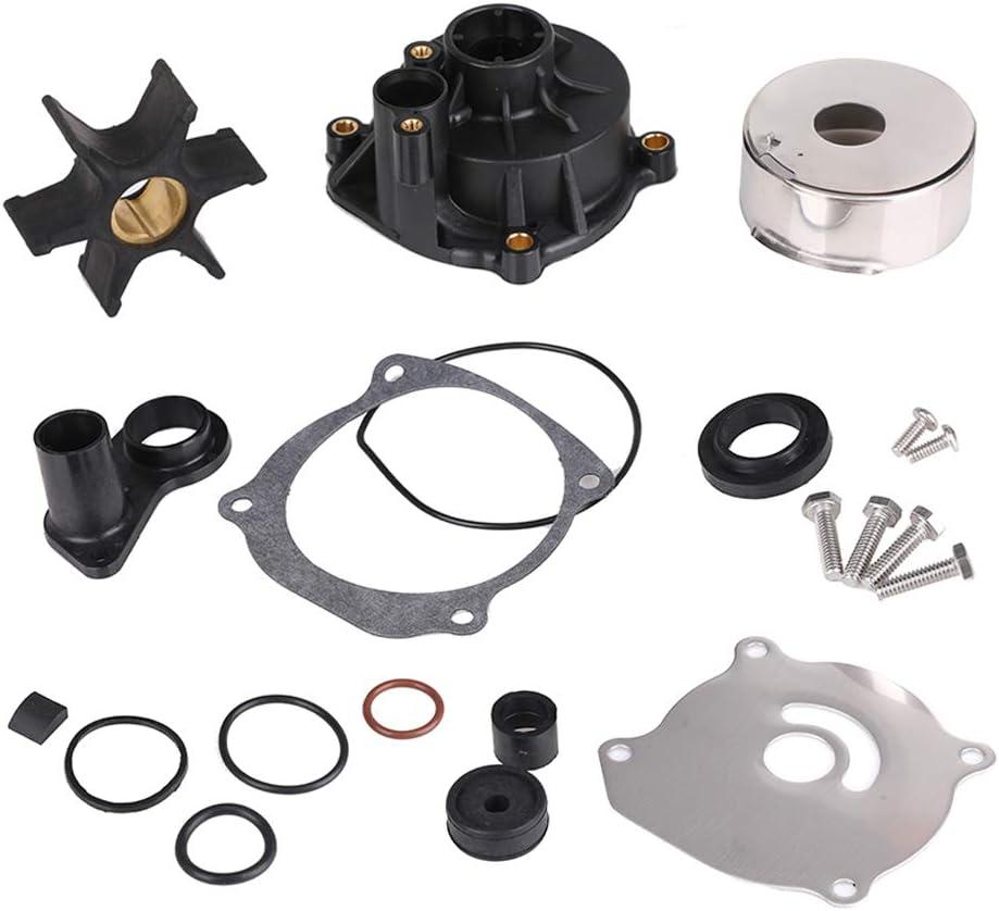 5001594 Water Pump Repair Kit with Housing for Johnson Evinrude V4 V6 V8 85-300HP Outboard Motor Parts - Replace 5001594 395060 390768 Sierra 18-3392