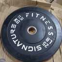 2-Inch Olympic Bumper Plates, Perfect Weight Plates for Weightlifting and Strength Training, Multiple Weights 