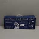 LUXE Bidet NEO 120 - Single Nozzle, Self-Cleaning, Non-Electric Bidet Attachment for Toilet Seat, Adjustable Water Pressure, Rear Wash (Blue)