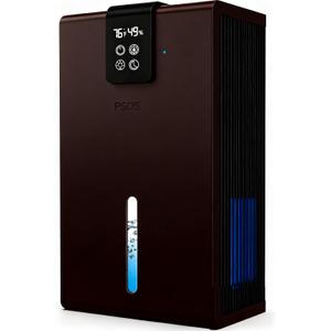 Dehumidifier, Dehumidifiers for Home, 98 OZ Water Tank, (1000 sq.ft) Quiet Dehumidifier for Basement Bathroom Bedroom with Humidity Display, Auto Shut Off, Relaxing 7 Color Ambient Light(Dark Brown)
