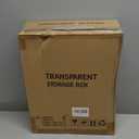 Display Case for Collectibles 4 Layer Updated Adjustable Acrylic Display Case with Magnetic Door Clear Stackable Display Box Hobby Display Cases for Figures, 2 Pack