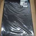 Dunwell 12x18 Art Portfolio Binder with Mounting Paper (Black), Large Portfolio Folder for Artwork Storage, 24 Clear Sleeves Display 48 Pages, 12 x 18 Presentation Book, Acid-Free Poly