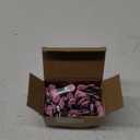 Clothes Pins Heavy Duty 30 Pack - 2.17 Inch Metal Chip Clips, Clothespins for Photo Drying Clothesline Laundry Sock, Bag Clips for Food Kitchen Stainless Steel with Rubber, Pink