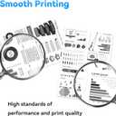 CF226A 26A Black Toner Cartridges 2 Pack Works for Pro M402dn M402n M402dw Pro MFP M426fdw M426fdn M426dw Series Printer Compatible Replacement for HP 26A CF226A 26X CF226X (Black)