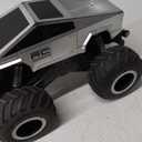 Cybertruck Remote Control Car, 1:16 Scale Waterproof Amphibious Off-Road Pick-up Truck, 2.4GHz 4WD All Terrain Monster Truck RC Cars with Headlights, 2 Batteries for Adults