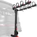 JOYTUTUS 2-3/4-Bike Hitch Bike Rack, 164 LBS Capacity Bike Carrier for Car, SUV, Truck, Easy Install & Anti-Theft Bike Rack Hitch for 2” Receiver, Smart Tilting & Fold Design