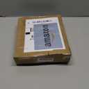 MAXvolador Solar Powered Address Sign House Numbers Waterproof, 3-Color Lighting Modes LED Illuminated Address Plaque with Stakes, Outdoor Address Number