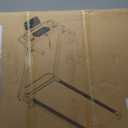 Treadmill with Incline,3.0HP Small Treadmills for Home,Portable Electric Treadmill with Handles,Lightweight Walking Pad,Compact Running Treadmills,Walking Pad with Handle,300LBS Capacity (Black)