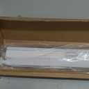 LazBlinds Cordless Cellular Shades No Tools No Drill Light Filtering Polyester Cellular Blinds for Window Size 30'' W x 48'' H, White