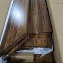 Tribesigns Farmhouse Console Table, 47 Inches Entryway Console Table with Storage, Industrial Hallway Accent Table for Living Room, Entrance (Rustic Brown)