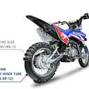 PIVOTRAX 3.00-12 (80/100-12) 12" Heavy Duty Inner Tube - 2mm - TR4 Valve Honda CRF70 CRF110 Suzuki DRZ110, JR80 Kawasaki KX65, KX110, KLX110 Yamaha TTR90, PW80 Coolster TaoTao Razor SYX Motos