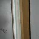 LazBlinds No Tools No Drill 1" Vinyl Mini Blinds, Cordless Blinds for Windows, Light Filtering Horizontal Window Blinds & Shades, 29" W x 64" H, White
