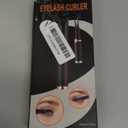 Heated Eyelash Curler - 2-in-1 Clip-Type Design, 3 Temperature Modes, USB Rechargeable Electric Eyelash Curler, Natural Curling 24H Long-Lasting Curl, Gift for Women & Girls, Purple EB