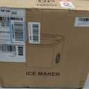 38 lbs/Day Countertop Ice Maker, 9 Ice Cubes in 3.5 Minutes