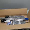 APXL Boat Cover Support Poles Support Systems, Height Adjustable 304 Stainless Steel Support Poles with Stable Full-Touchdown Iron Alloy Base for Jon Boat Pontoon Aluminum Boat Tarps Bimini Tops (Pack of 2)